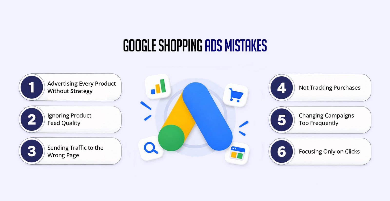 Google Shopping Mistakes